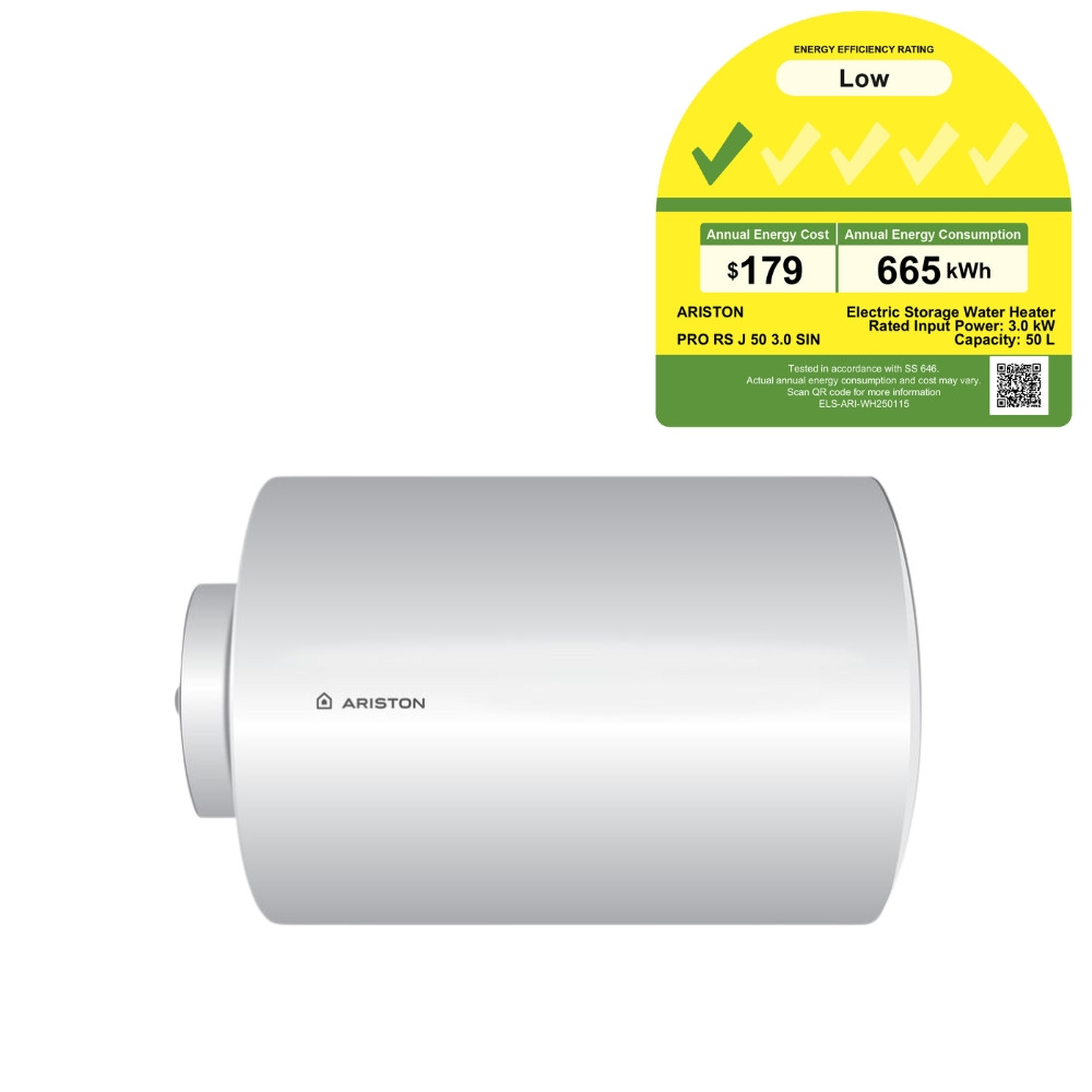 PRO RS J 50 ELECTRIC STORAGE WATER HEATER